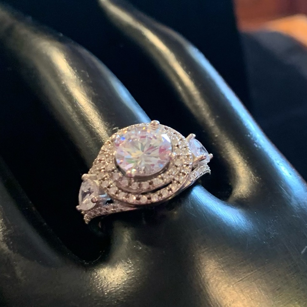 Stunning Italian CZ Ring